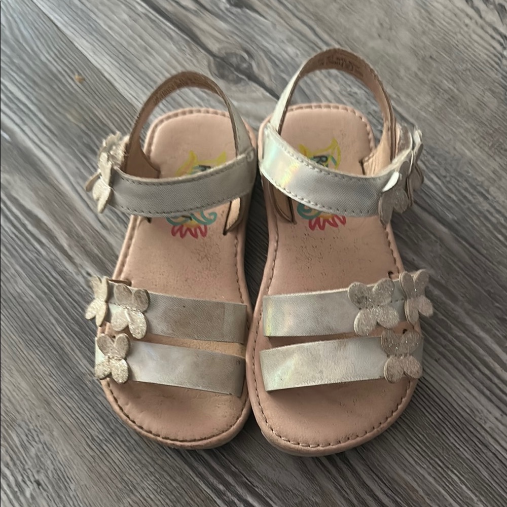 Rachel Kids Shoes in Shimmering Gold